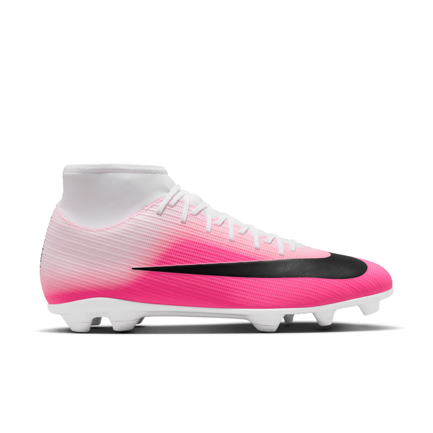 Nike Mercurial Superfly 11 Club Gras / Kunstgras Voetbalschoenen (MG) Felroze Wit Zwart