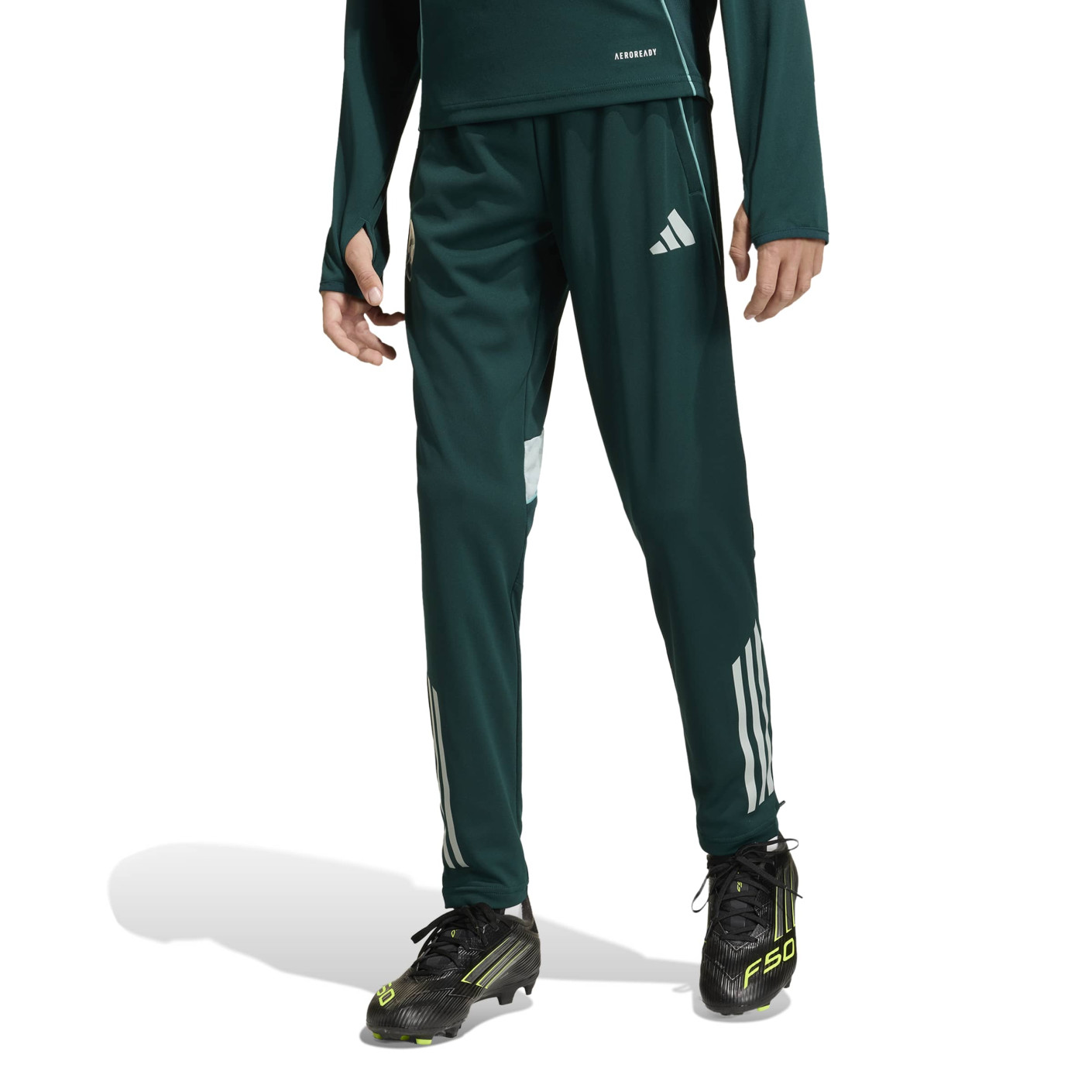 adidas Arsenal Training pants 2025-2026 Kids Dark Green Grey
