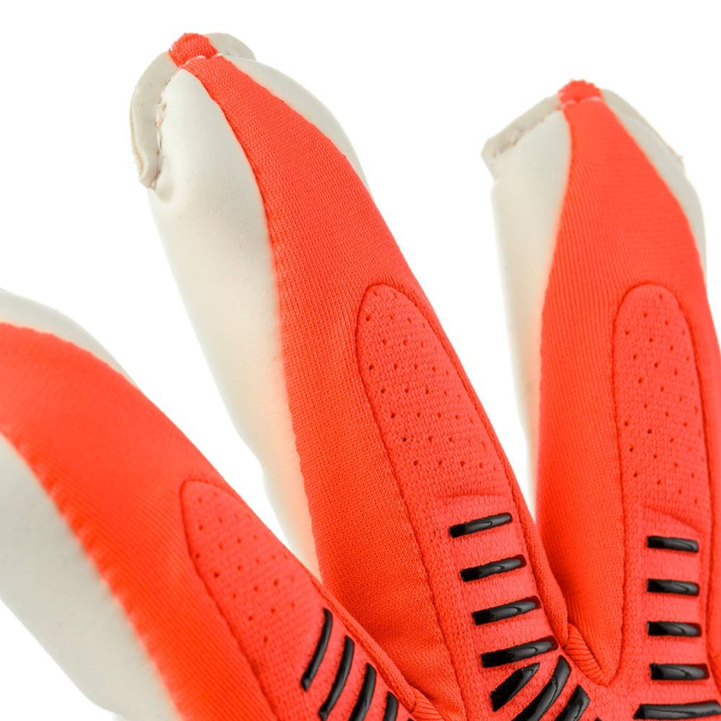 Uhlsport FM Absolutgrip Hybrid Goalkeeper Gloves Bright Red Black Bright Yellow