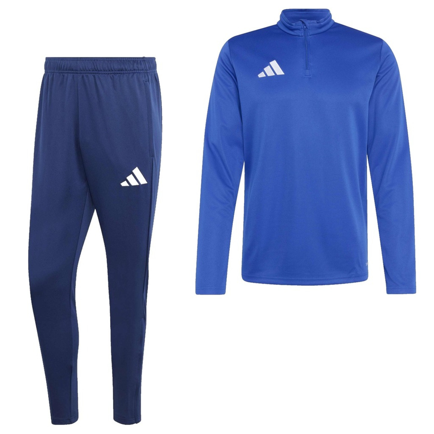 adidas Entrada 26 Trainingspak 1/4-Zip Blauw Donkerblauw