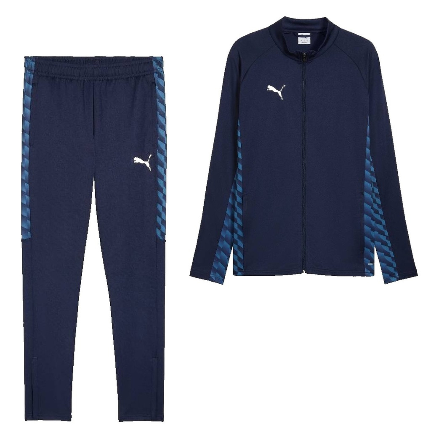PUMA teamLIGA26 Trainingspak Full-Zip Donkerblauw