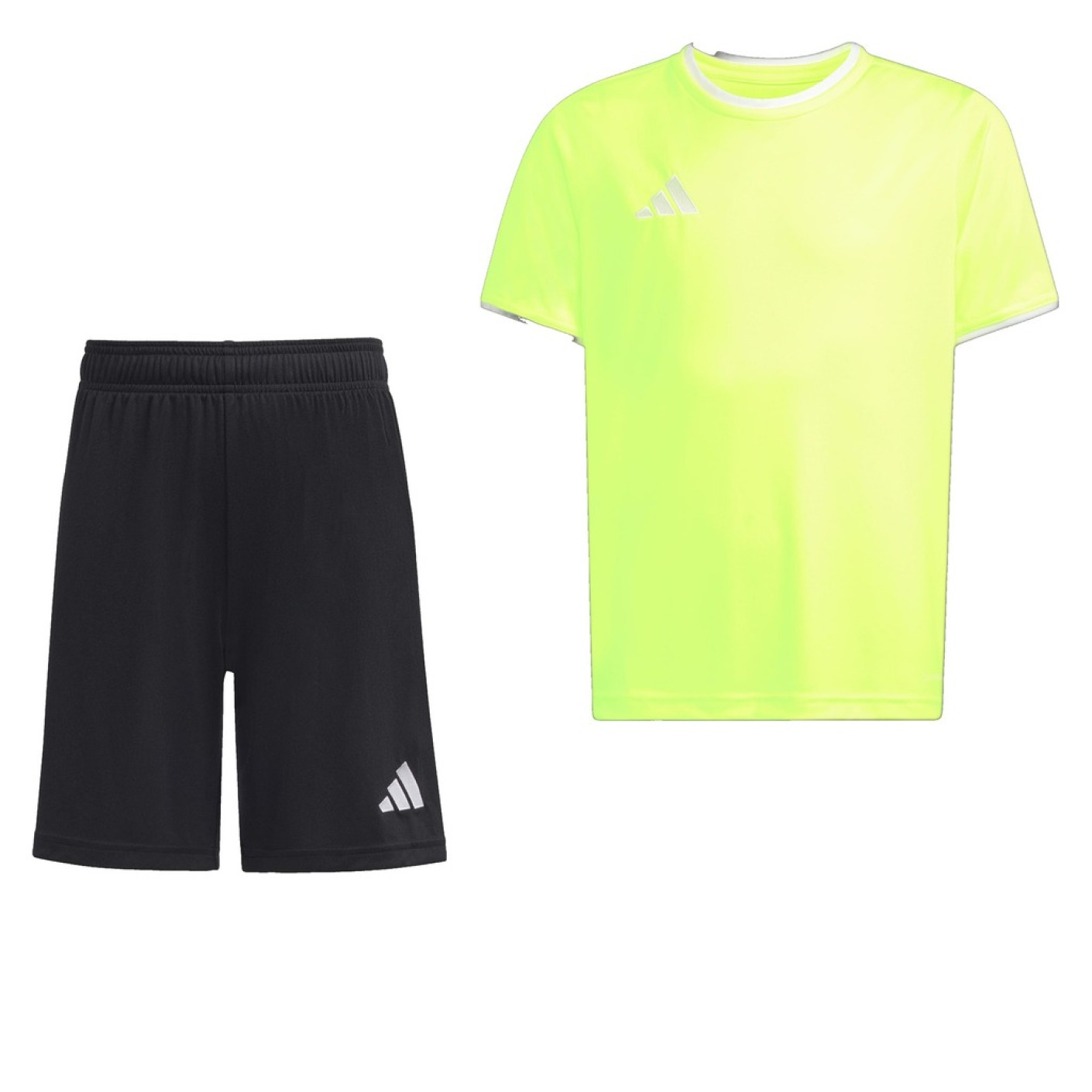 adidas Entrada 26 Kids Football Kit Bright Yellow Black