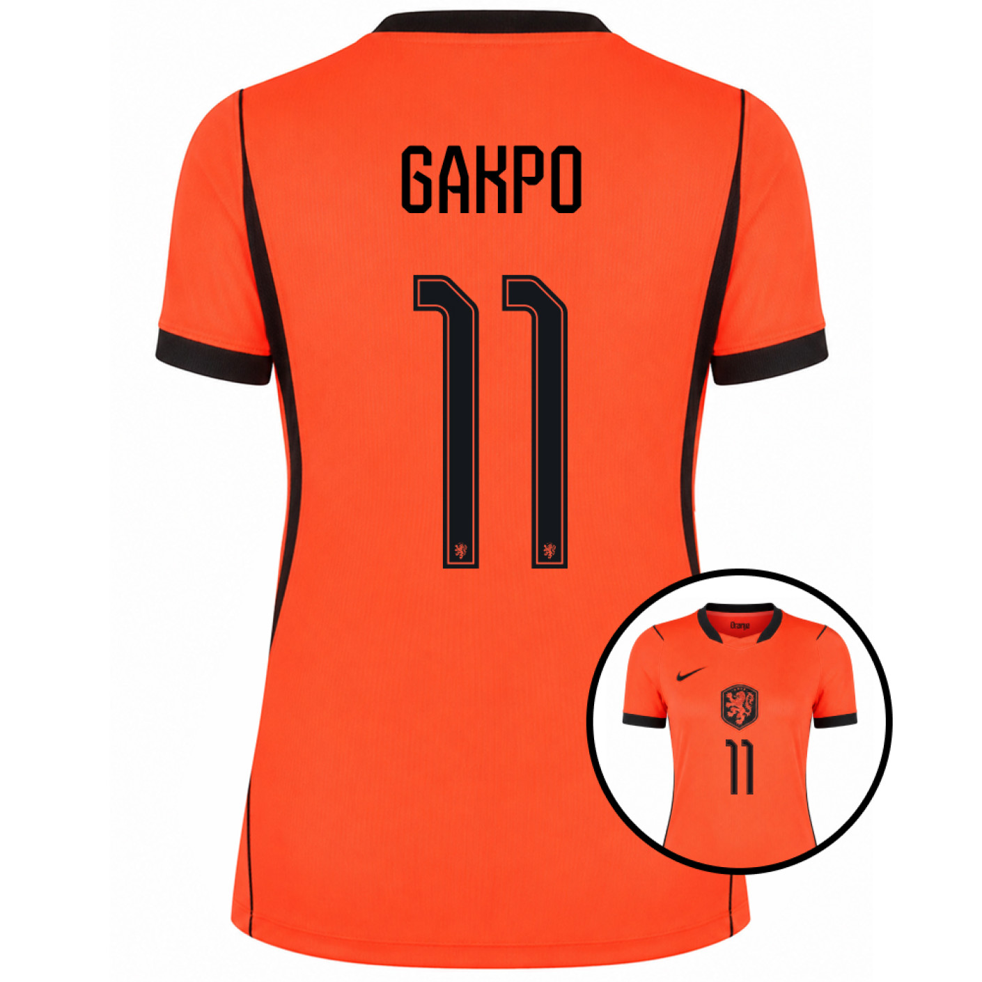 Nike Nederland Gakpo 11 Thuisshirt 2026-2028 Dames