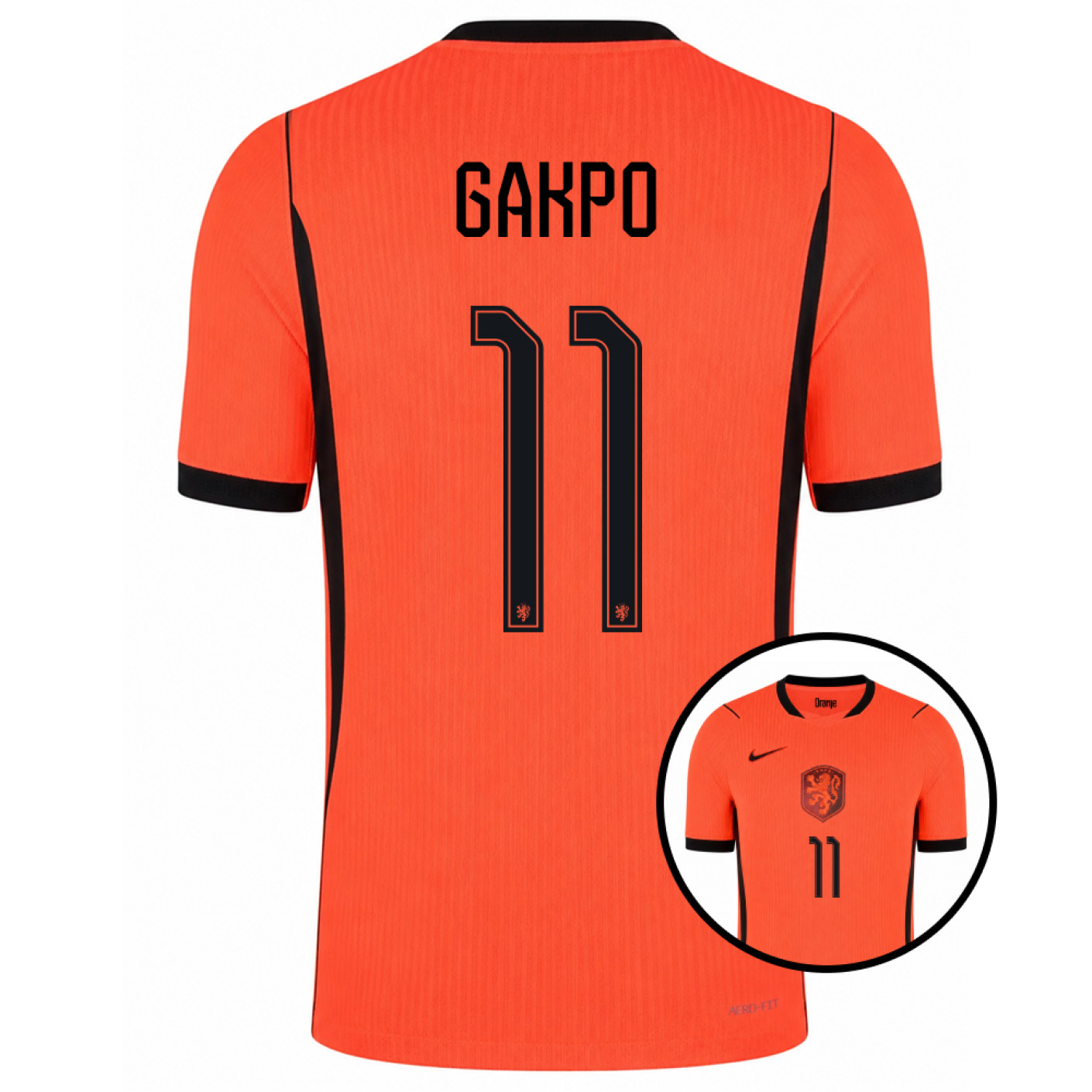 Nike Nederland Gakpo 11 Thuisshirt Authentic 2026-2028