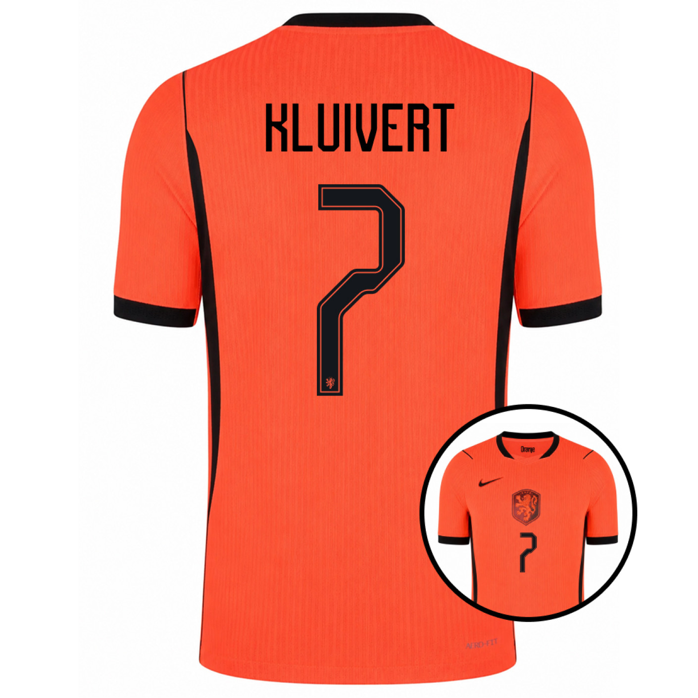 Nike Nederland Kluivert 7 Thuisshirt Authentic 2026-2028