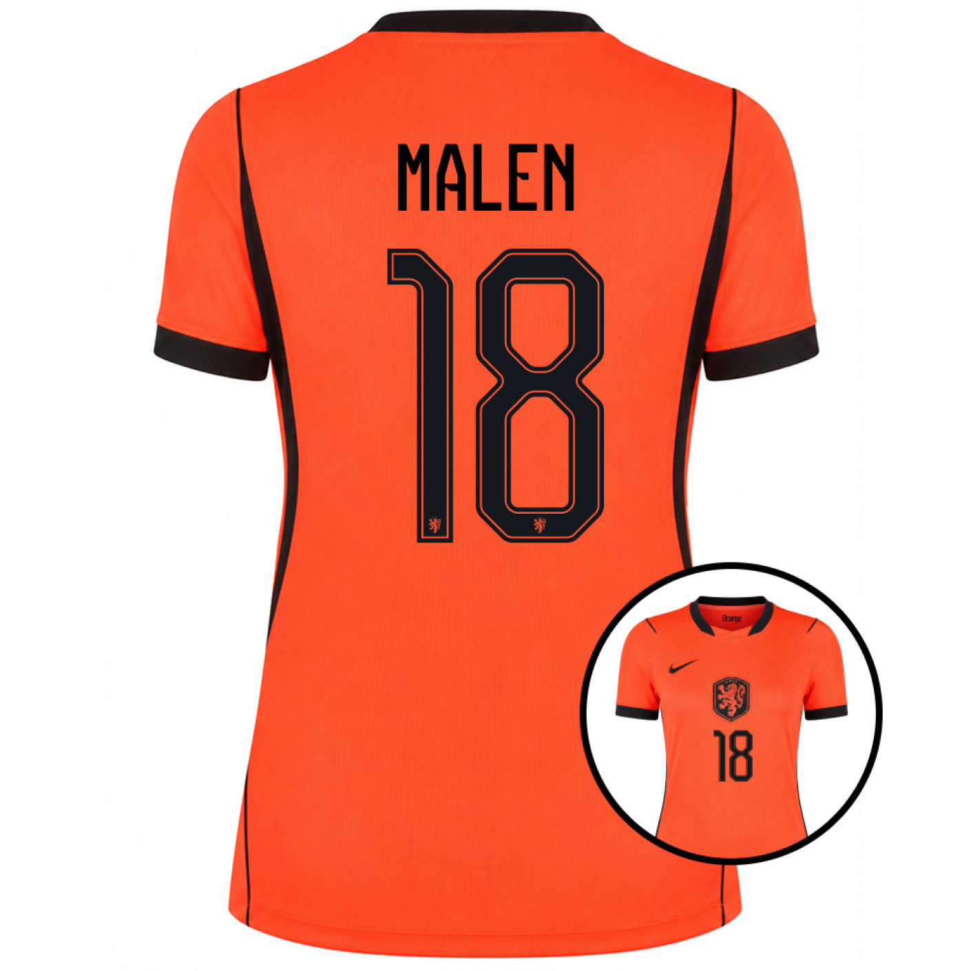 Nike Nederland Malen 18 Thuisshirt 2026-2028 Dames