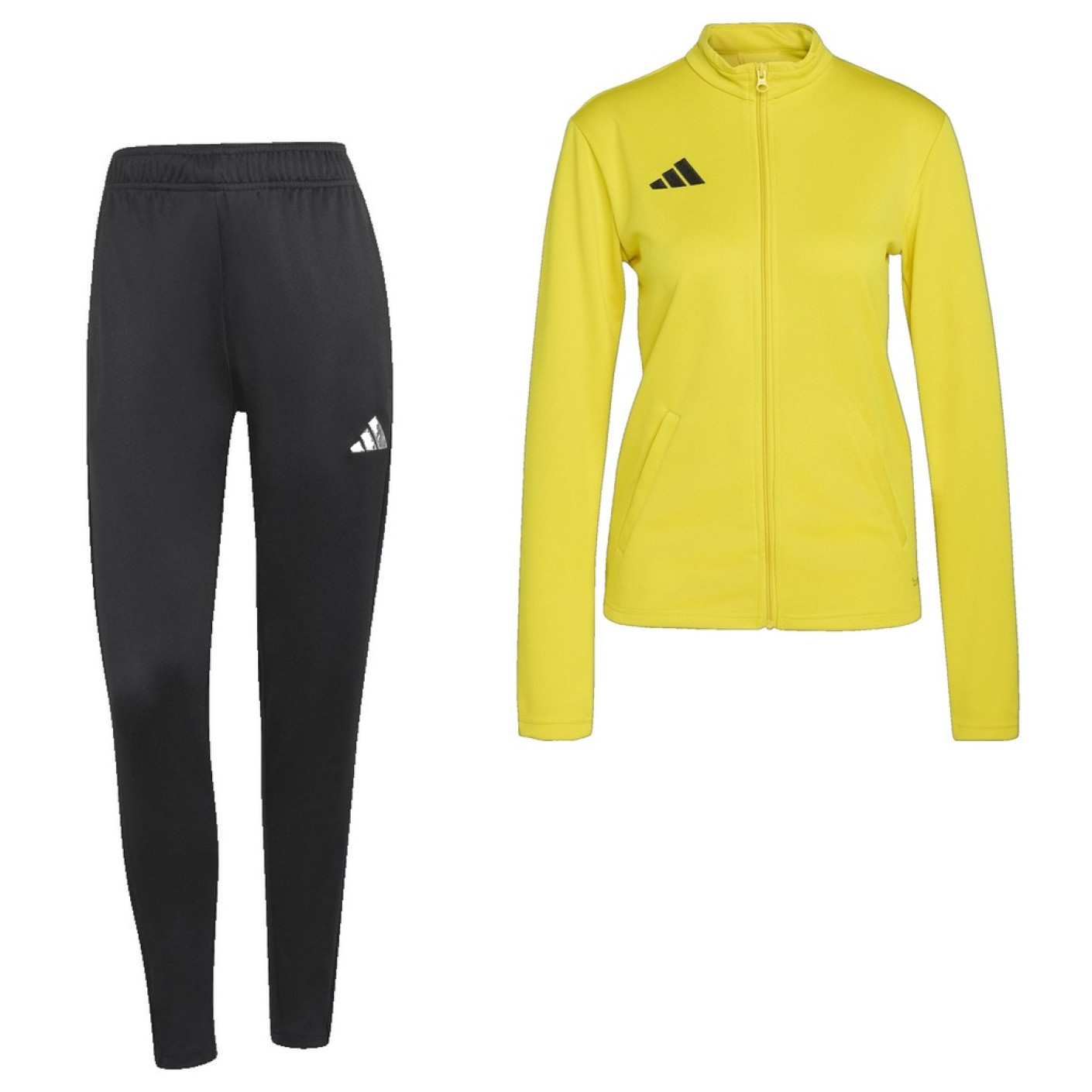 adidas Entrada 26 Full-Zip Women's Tracksuit Yellow Black