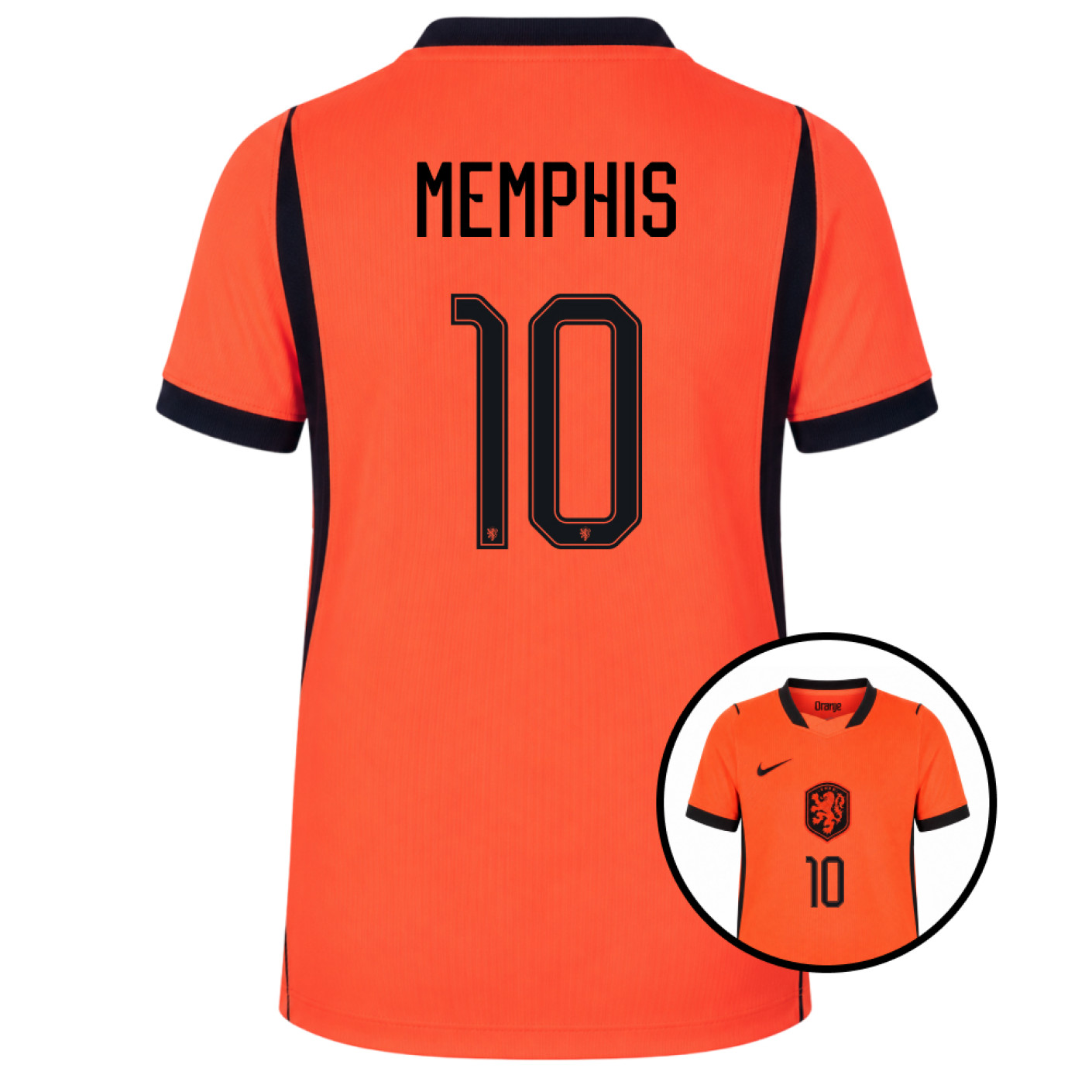 Nike Nederland Memphis 10 Thuisshirt 2026-2028 Kids