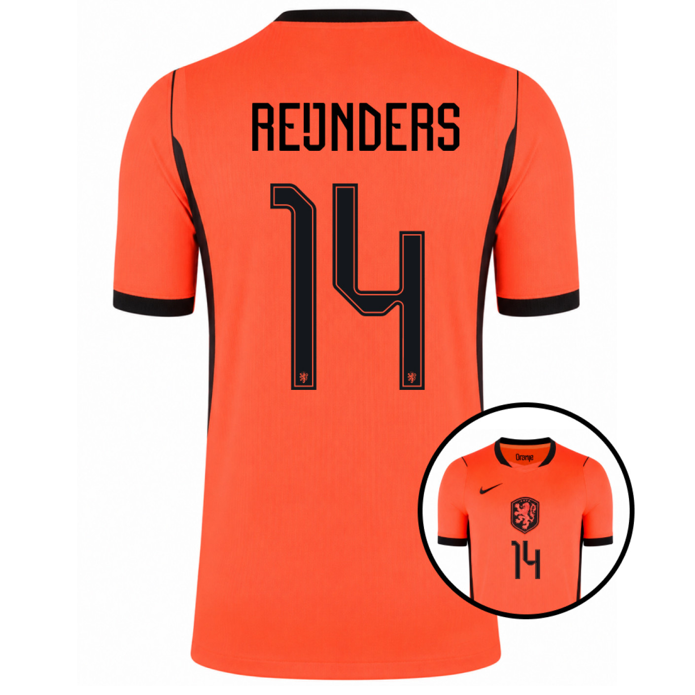 Nike Nederland Reijnders 14 Thuisshirt 2026-2028