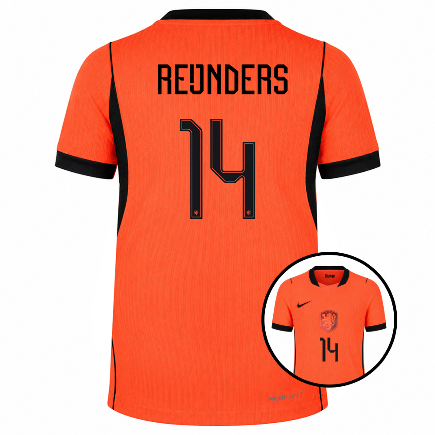 Nike Nederland Reijnders 14 Thuisshirt Authentic 2026-2028 Kids