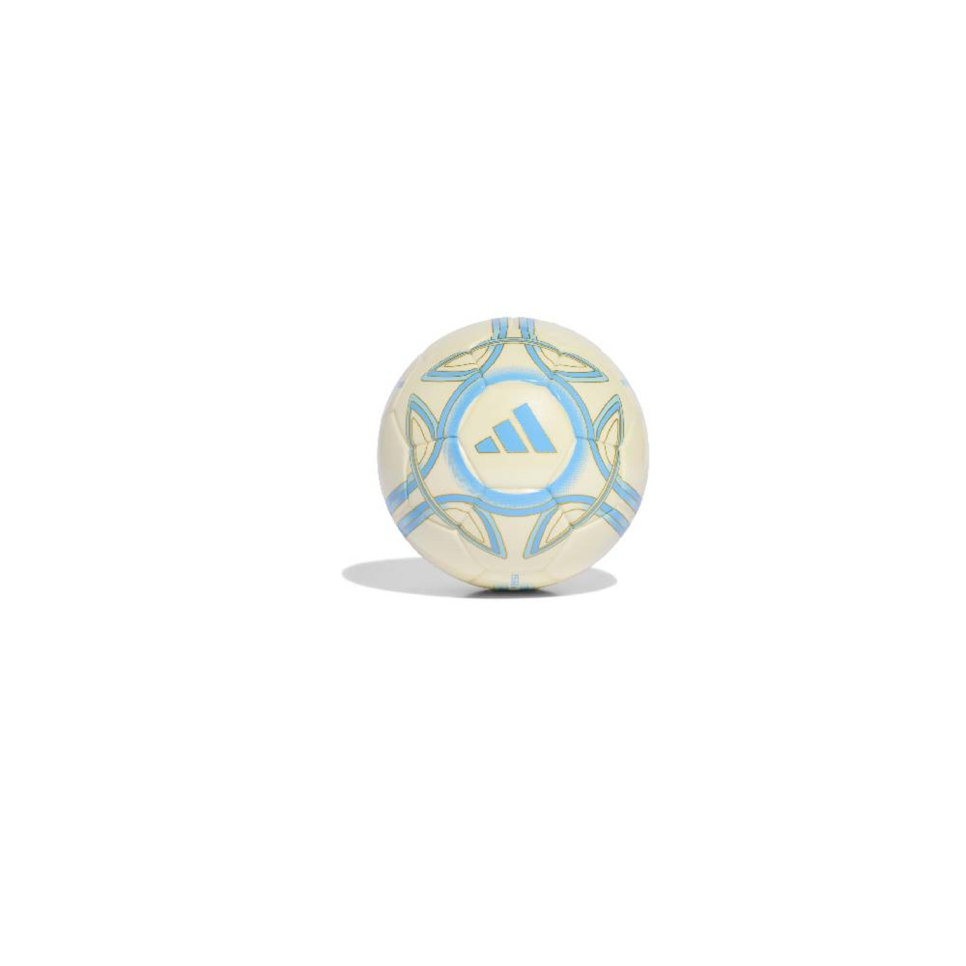 adidas Messi Mini Voetbal Maat 1 Wit Lichtblauw Goud