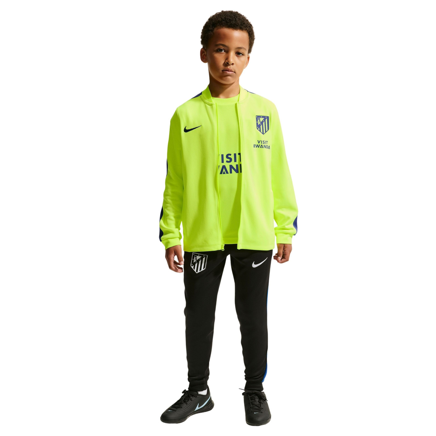 Nike Atletico Madrid Strike Tracksuit 2026-2027 Kids Neon Green