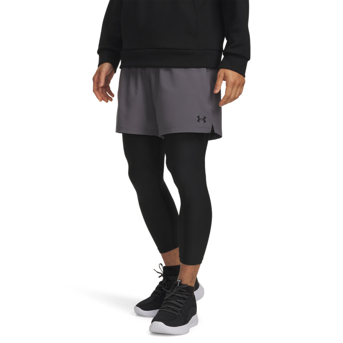 Under Armour Vanish Woven 2.0 Training Shorts Dark Grey Black