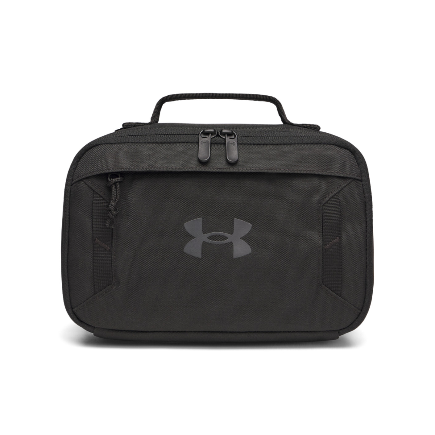 Under Armour Hustle Traveltasje Zwart Donkergrijs