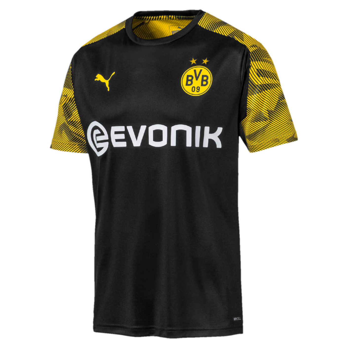 PUMA Borussia Dortmund Trainingsshirt 2019-2020 Zwart Geel