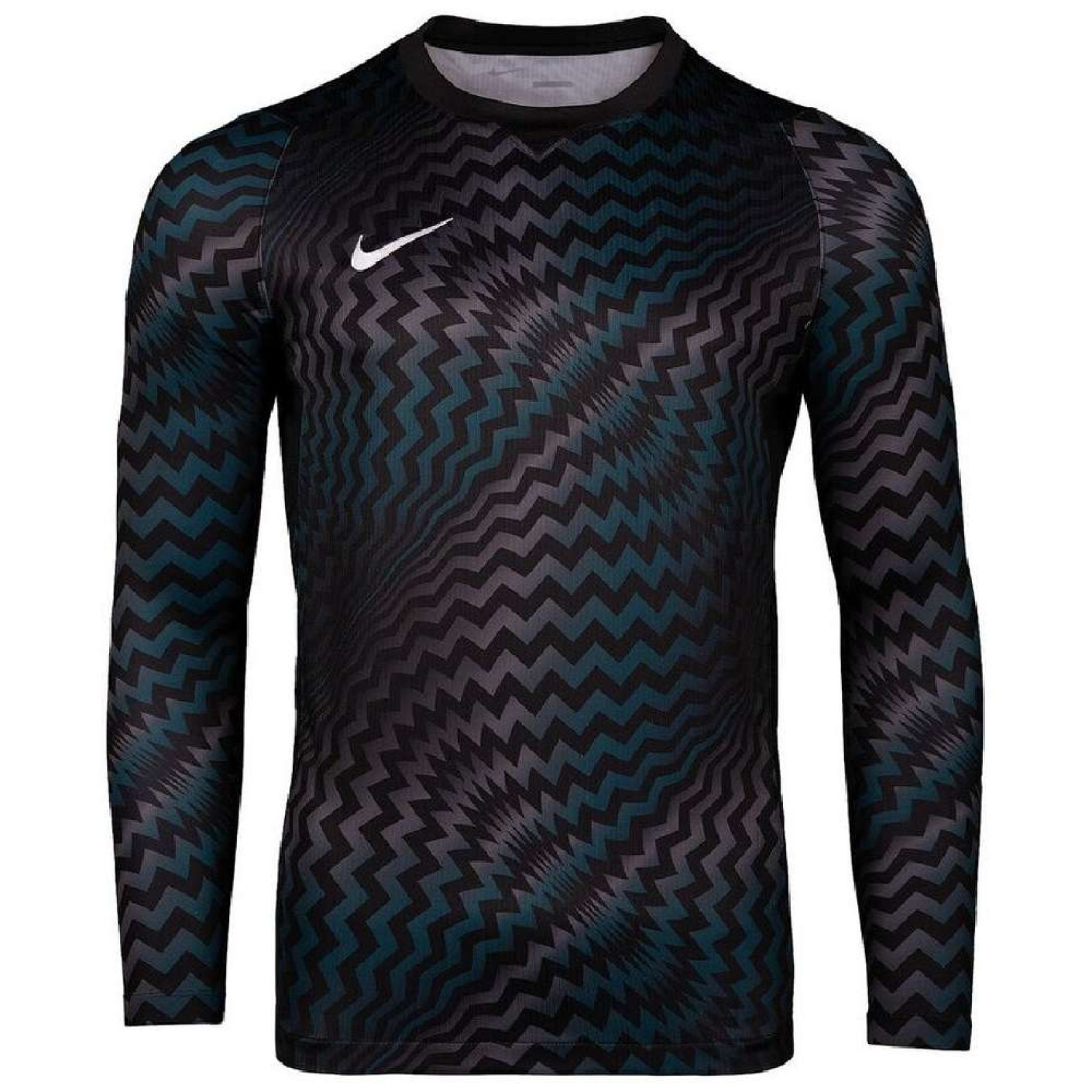 Nike Dri-FIT Gardien VI Keepersshirt Lange Mouwen Zwart Wit