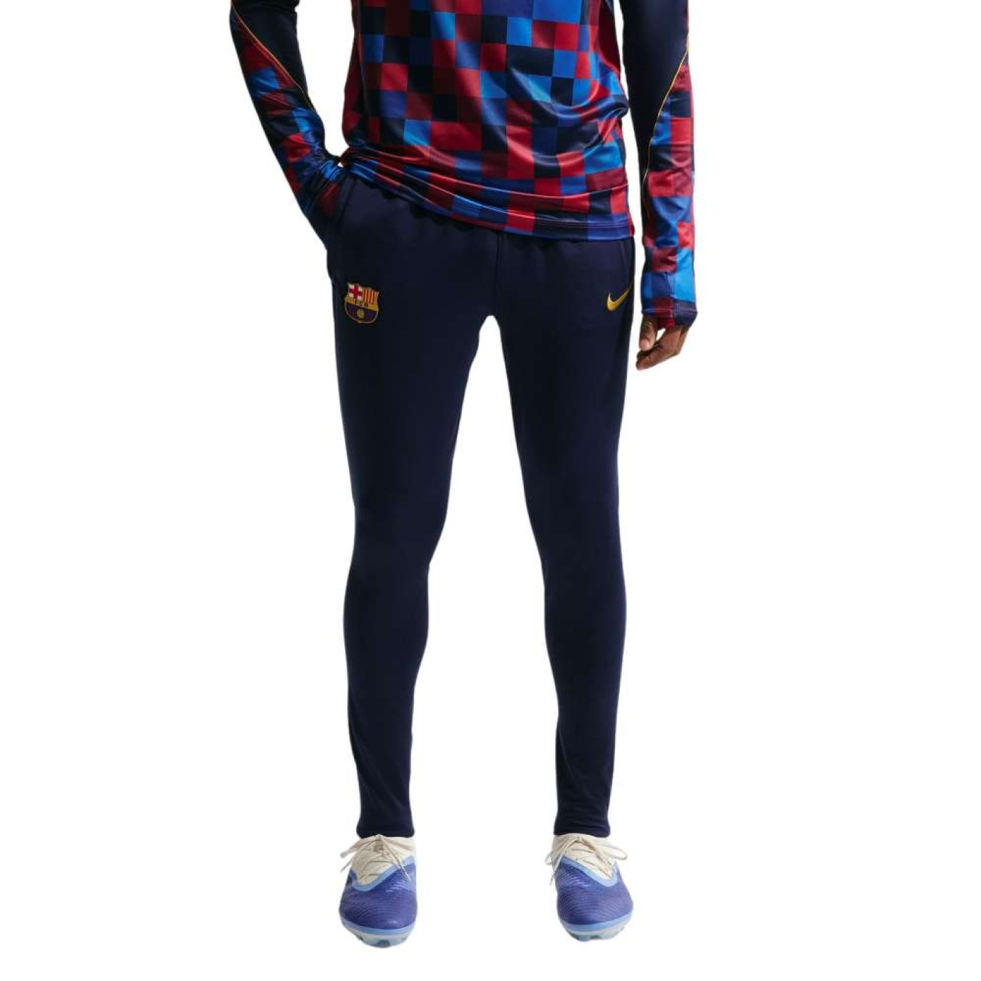 Nike FC Barcelona Strike Training pants 2026-2027 Dark Blue Red Yellow
