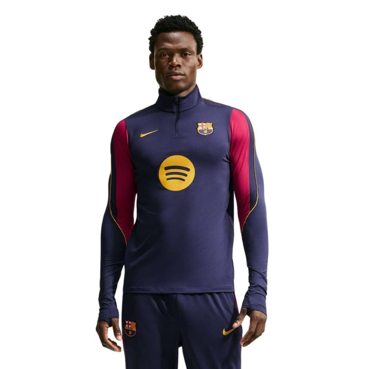 Nike FC Barcelona Strike Training sweater 1/4-Zip 2026-2027 Dark