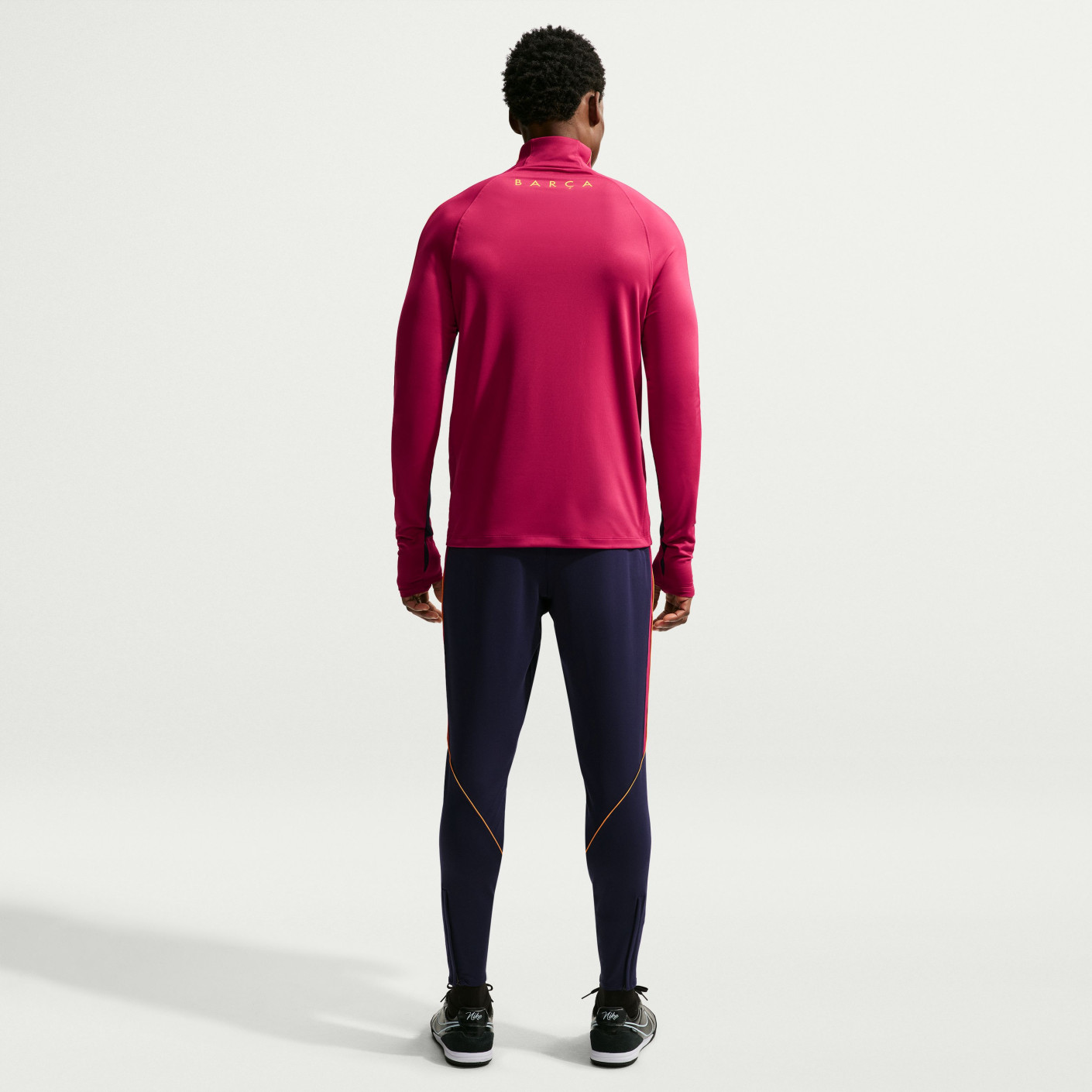 Nike FC Barcelona Strike Trainingstrui 1/4-Zip 2026-2027 Rood