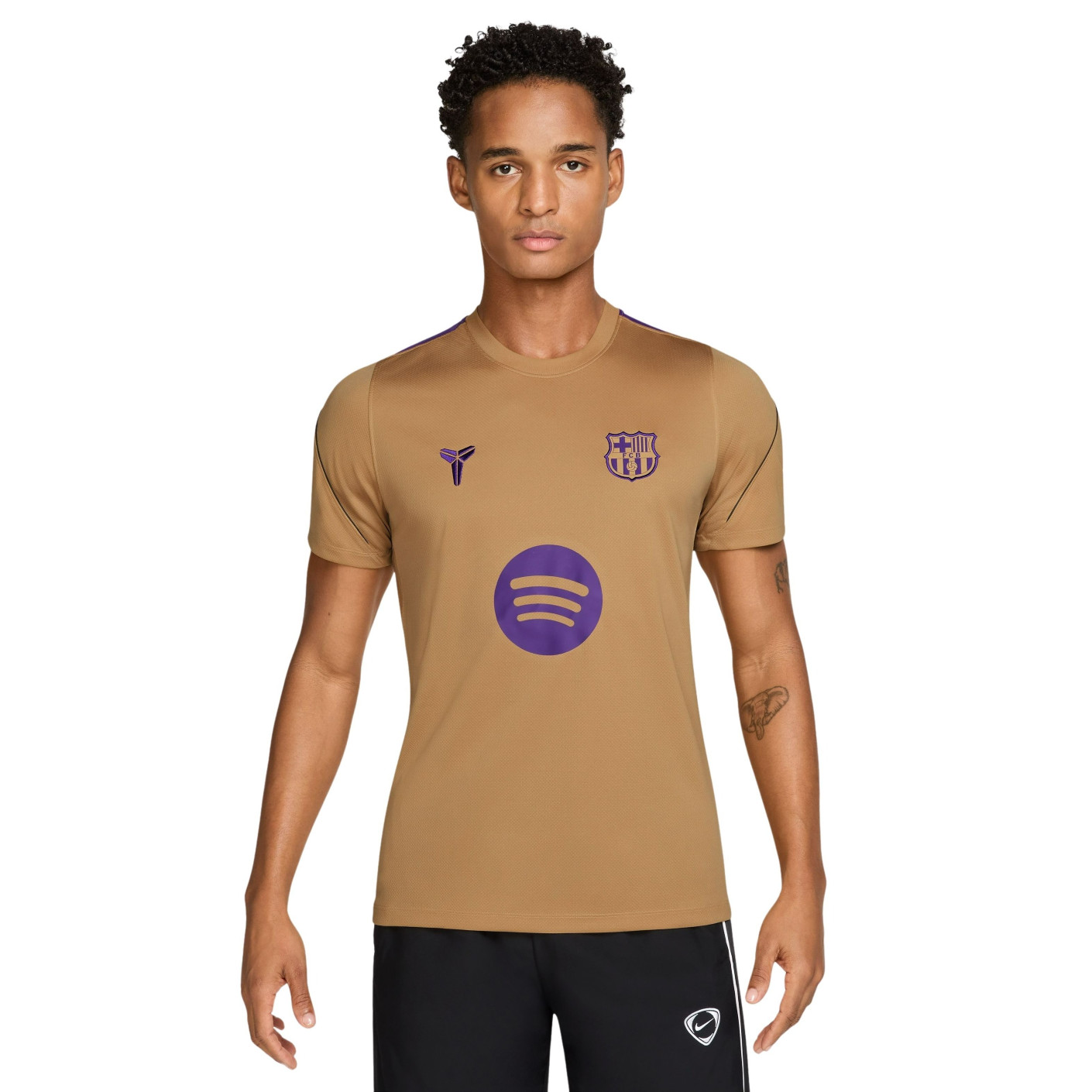 Nike FC Barcelona Strike Trainingsshirt 2026-2027 Goud Paars