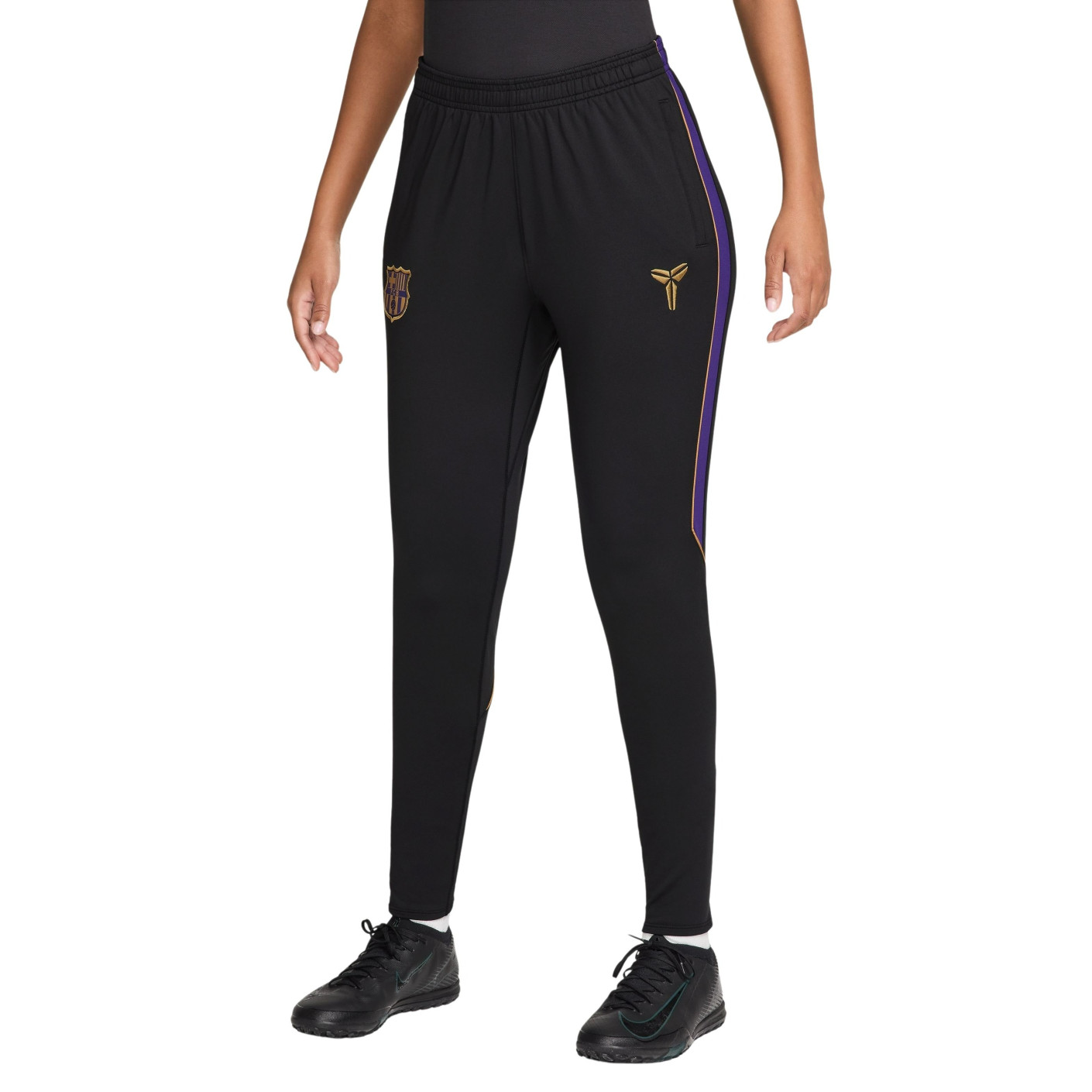 Nike FC Barcelona Strike Training pants 2026-2027 Women Black Purple Gold
