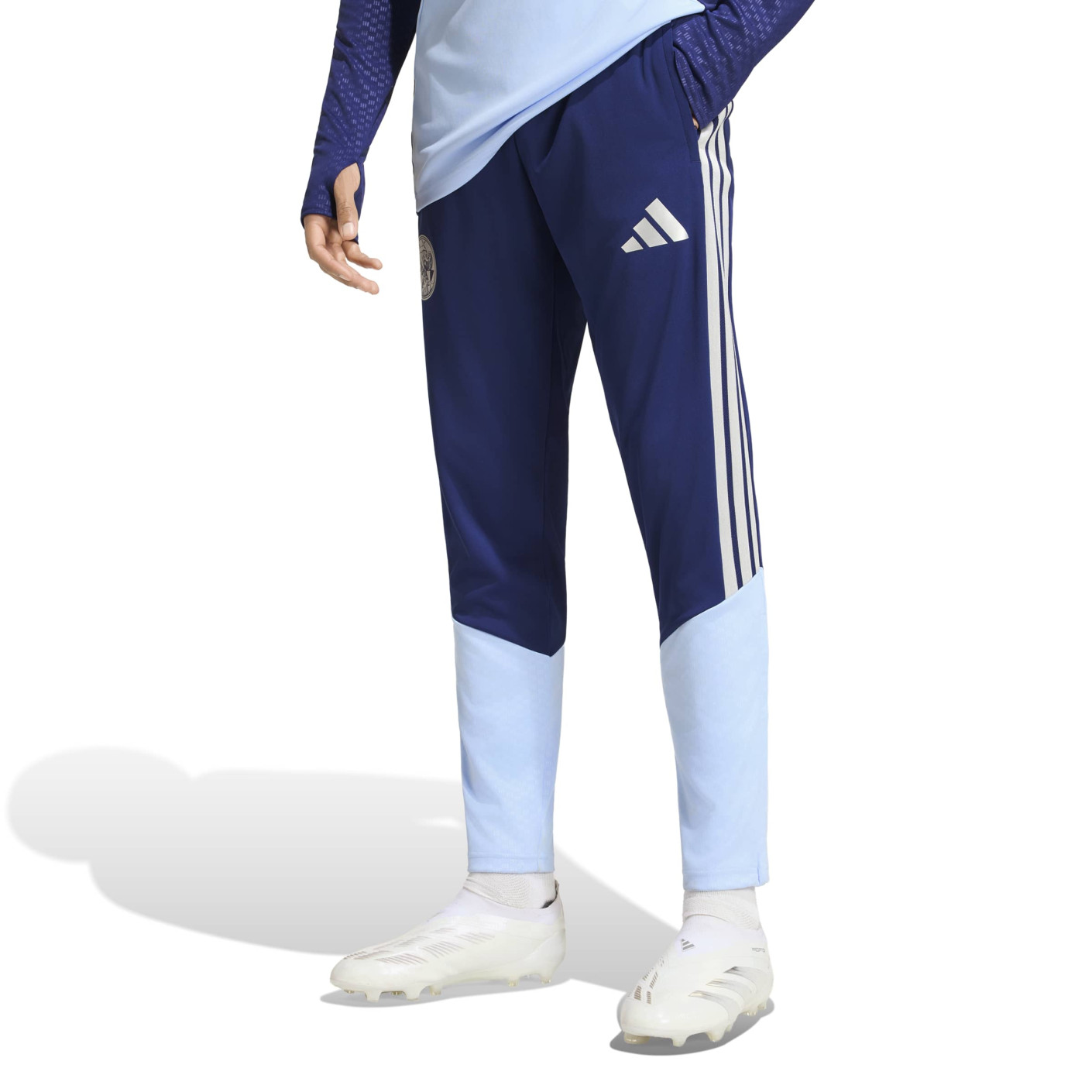 adidas Ajax Training pants 2026-2027 Dark Blue Light Blue