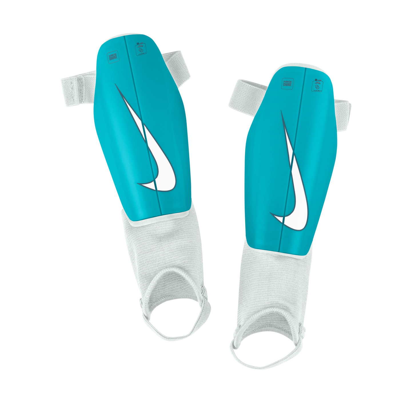Nike Charge Guard Scheenbeschermers Kids Turquoise Wit