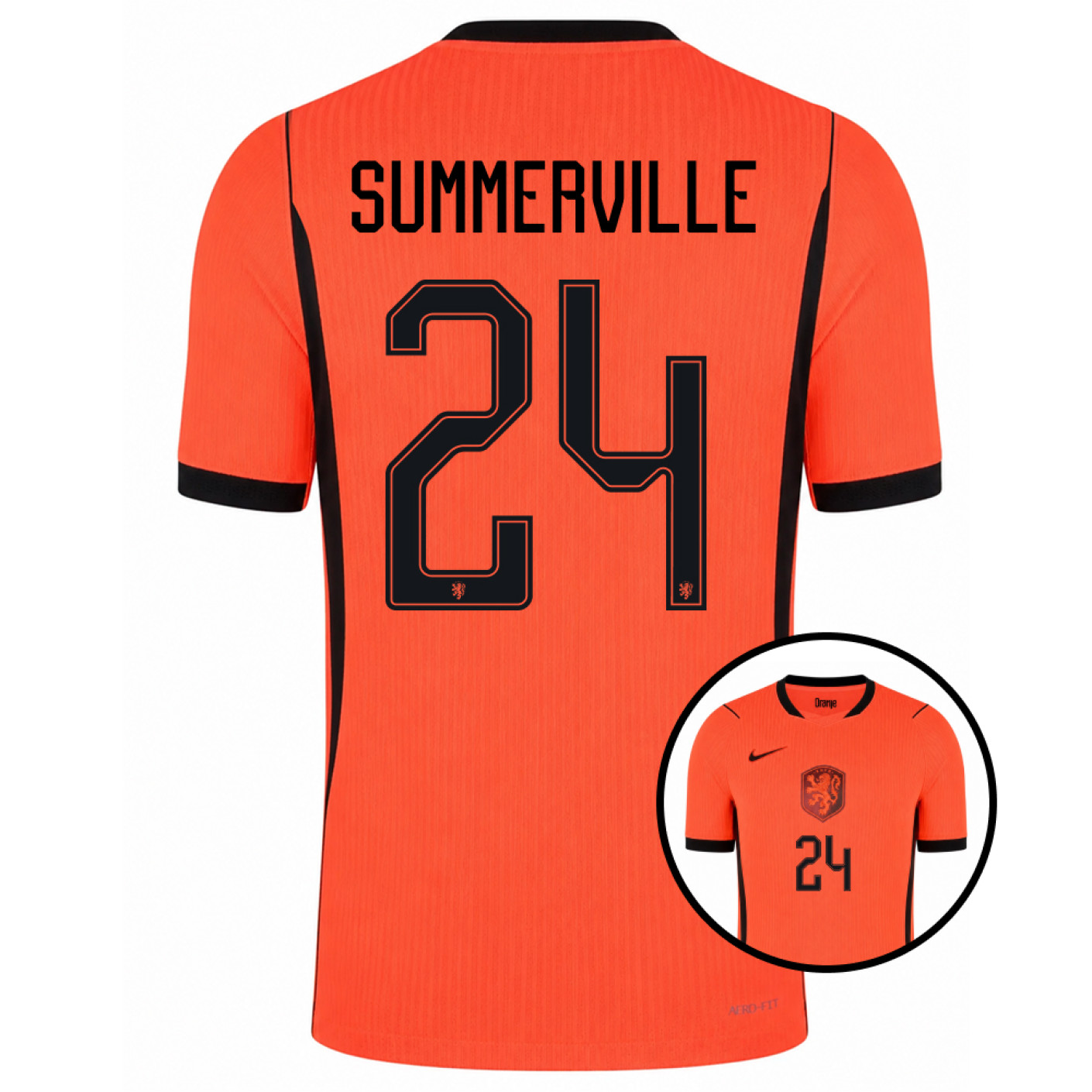Nike Netherlands Summerville 24 Authentic Home Shirt 2026-2028