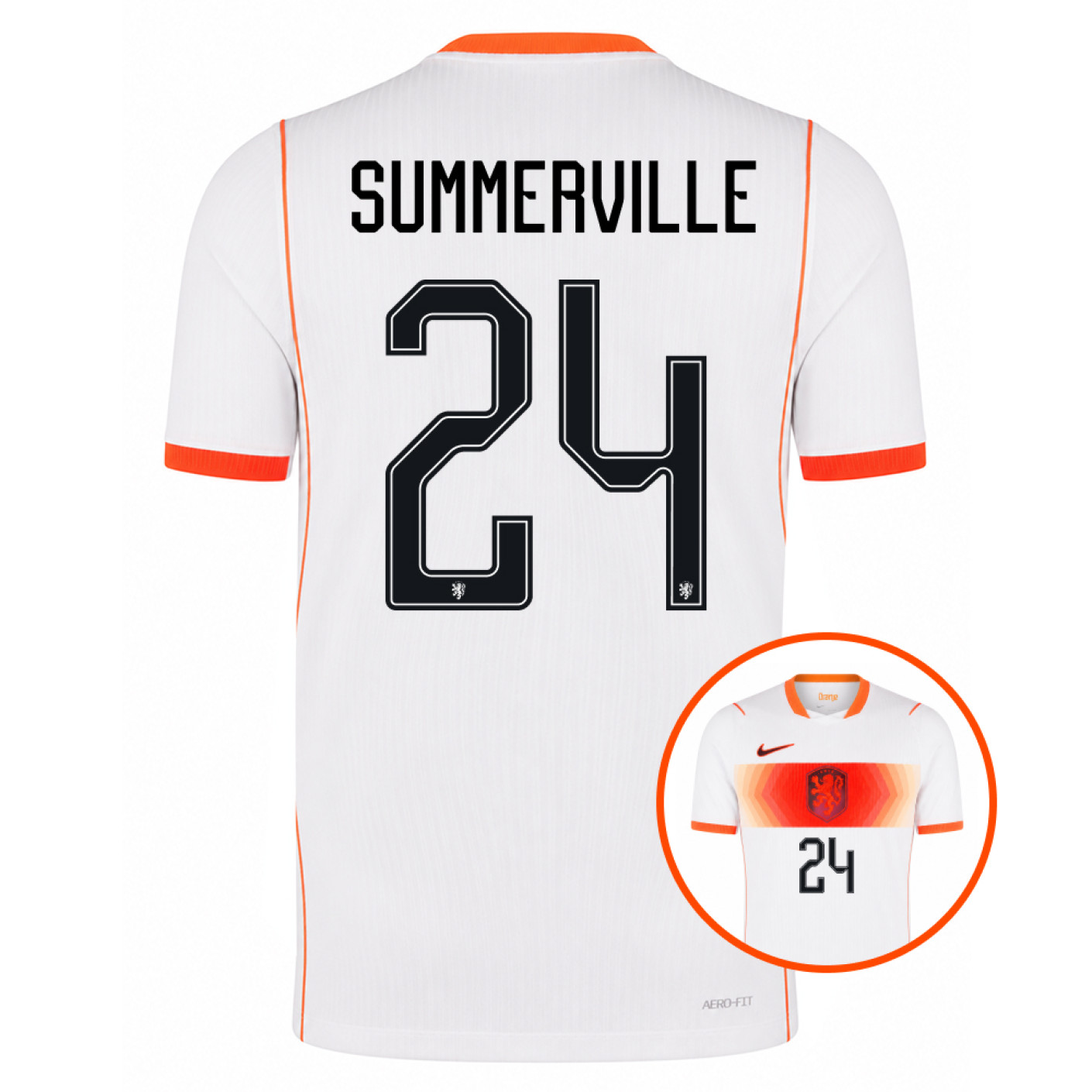 Nike Nederland Summerville 24 Uitshirt Authentic 2026-2028