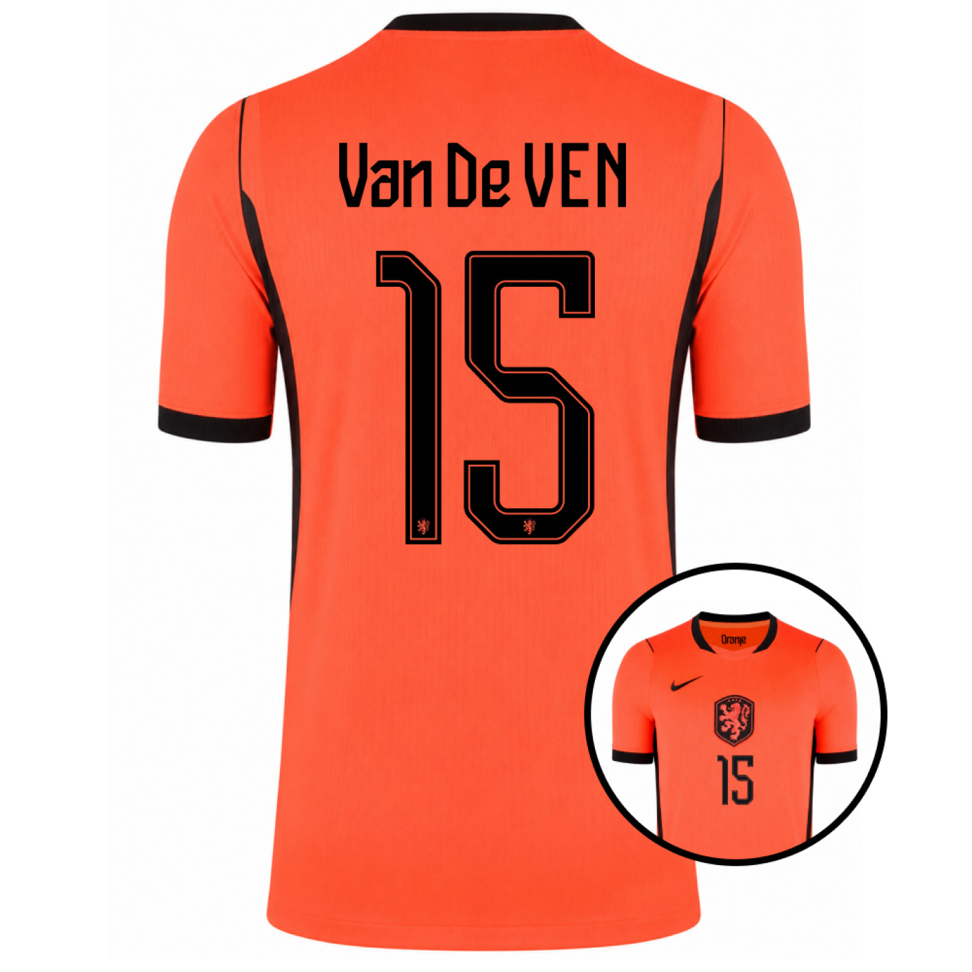 Nike Netherlands Van De Ven 15 Home Shirt 2026-2028