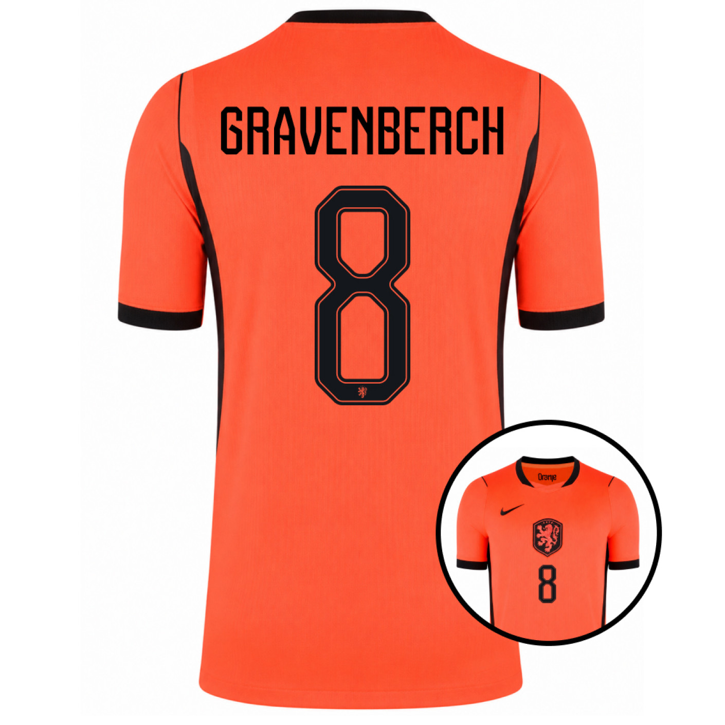 Nike Nederland Gravenberch 8 Thuisshirt 2026-2028