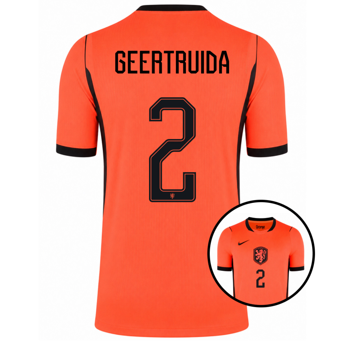 Nike Nederland Geertruida 2 Thuisshirt 2026-2028