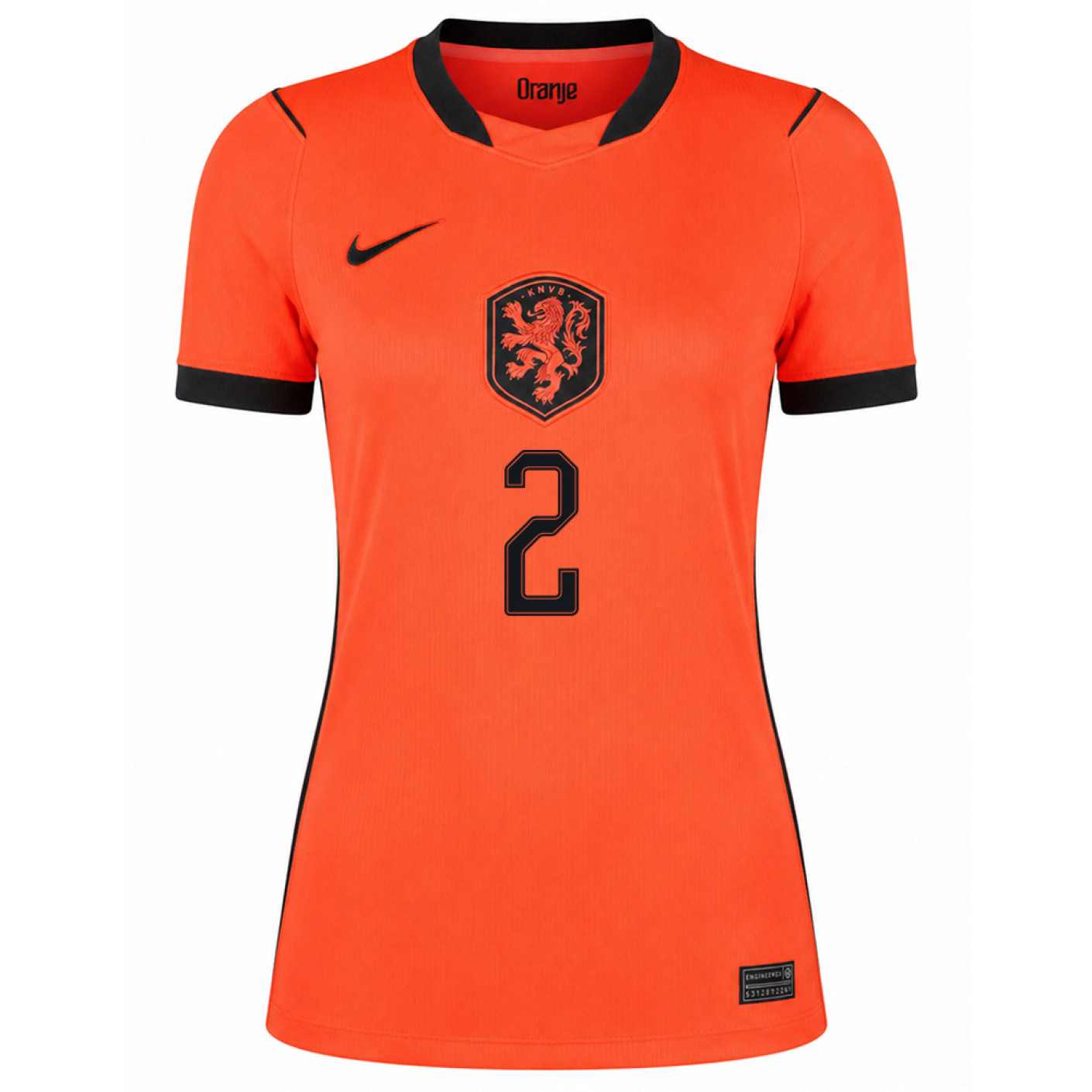 Nike Netherlands Geertruida 2 Home Shirt 2026-2028 Women
