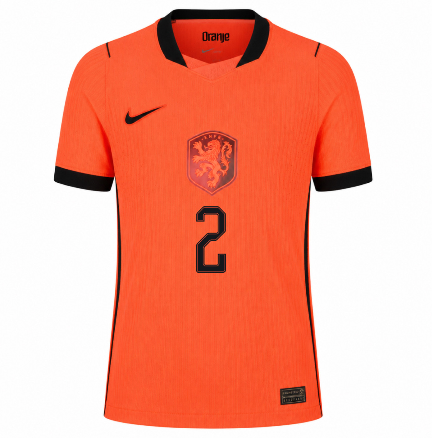 【レア】オランダ代表 クライファート ユニフォーム 9 NIKE ゲームシャツ Nike Netherlands Geertruida 2 Authentic Home Shirt 2026-2028 Kids
