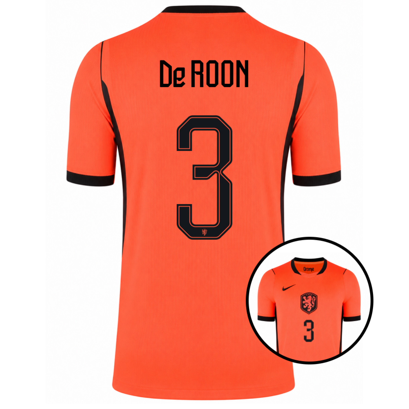 Nike Netherlands De Roon 3 Home Shirt 2026-2028