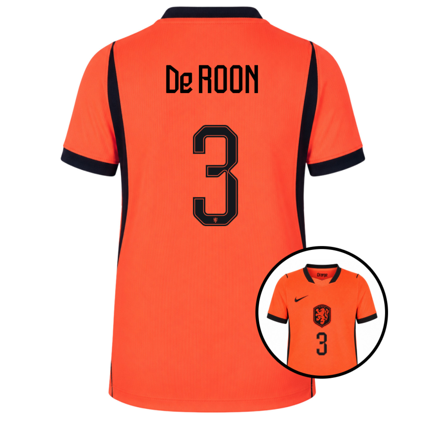 Nike Netherlands De Roon 3 Home Shirt 2026-2028 Kids