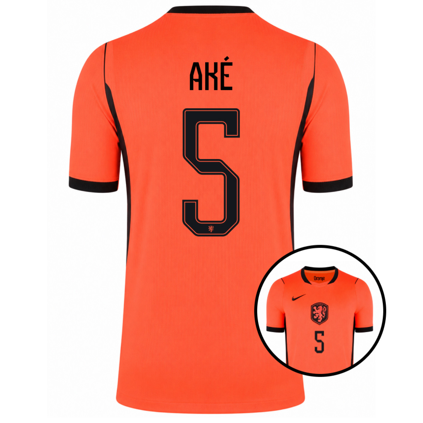 Nike Netherlands Aké 5 Home Shirt 2026-2028