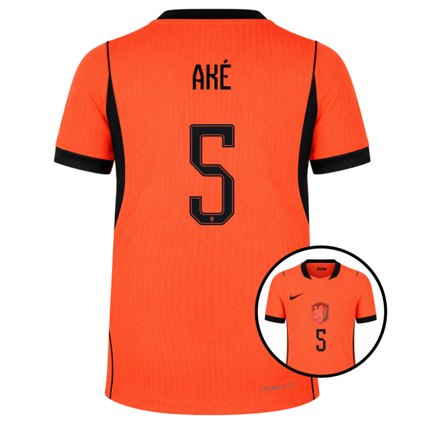 Nike Netherlands Aké 5 Authentic Home Shirt 2026-2028 Kids