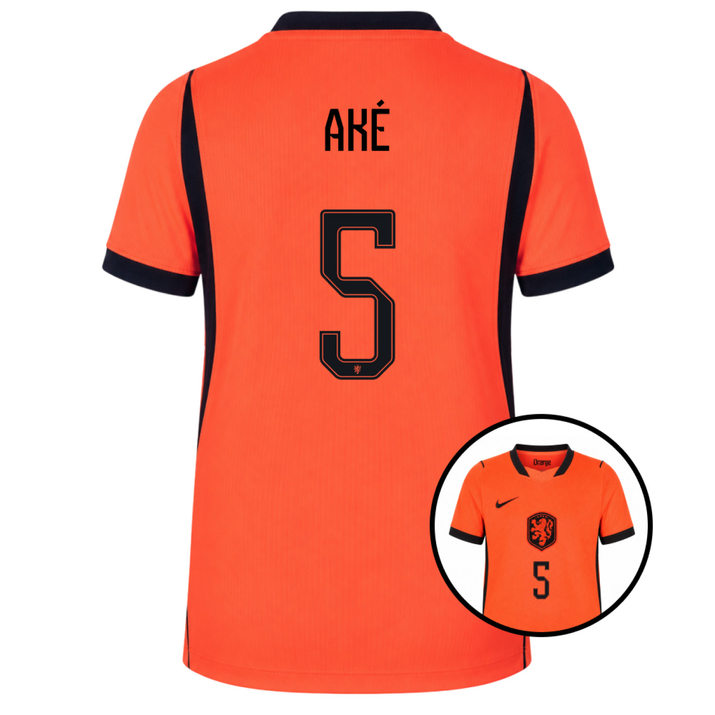 Nike Netherlands Aké 5 Home Shirt 2026-2028 Kids