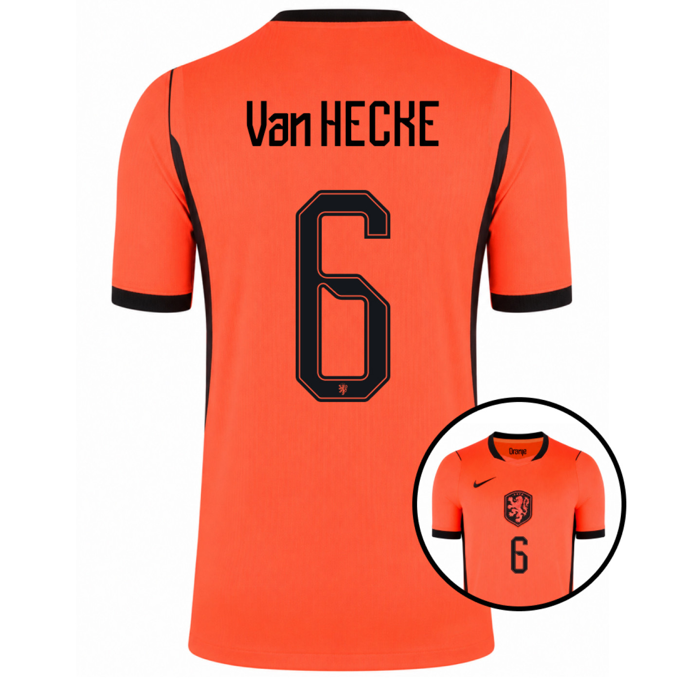 Nike Nederland Van Hecke 6 Thuisshirt 2026-2028