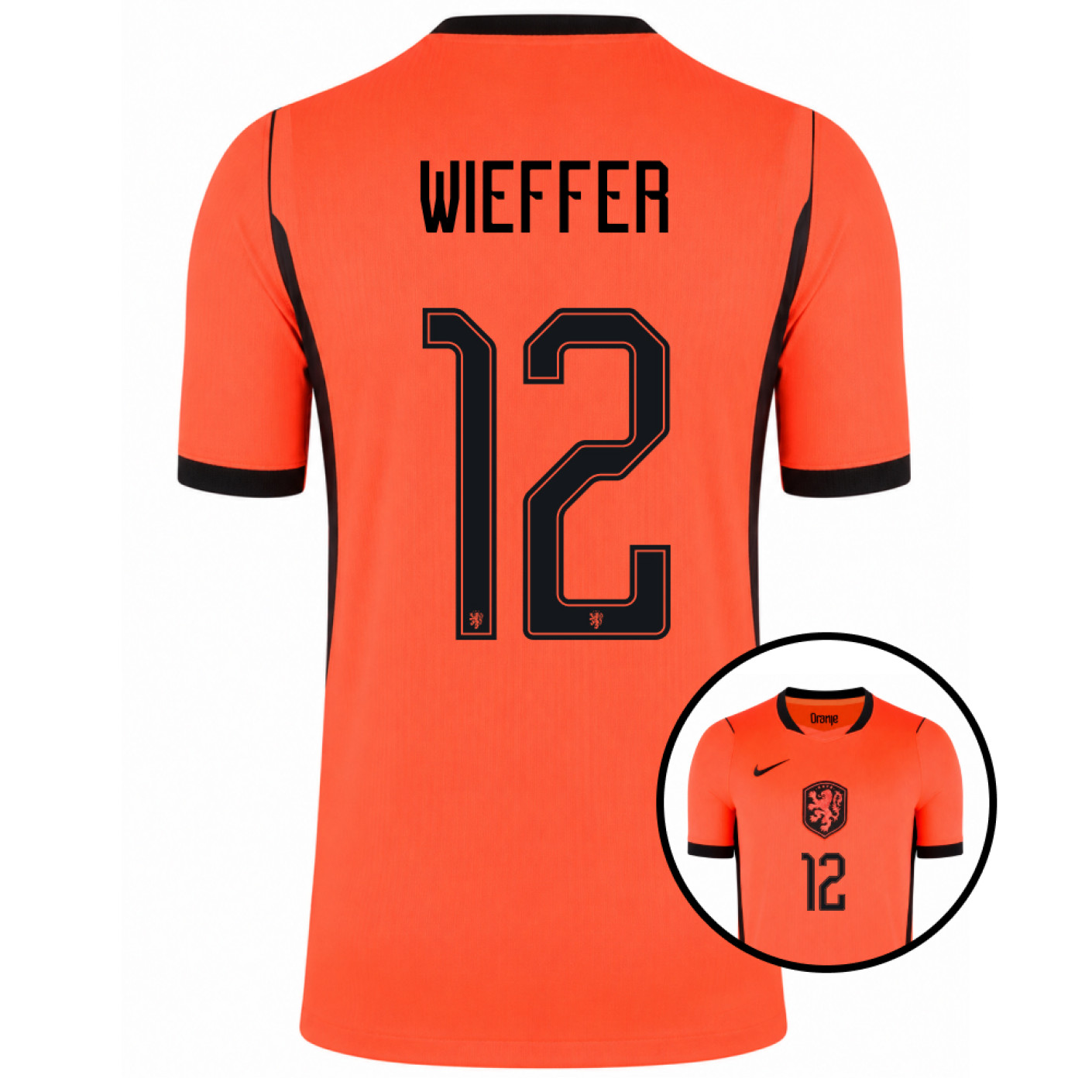 Nike Nederland Wieffer 12 Thuisshirt 2026-2028