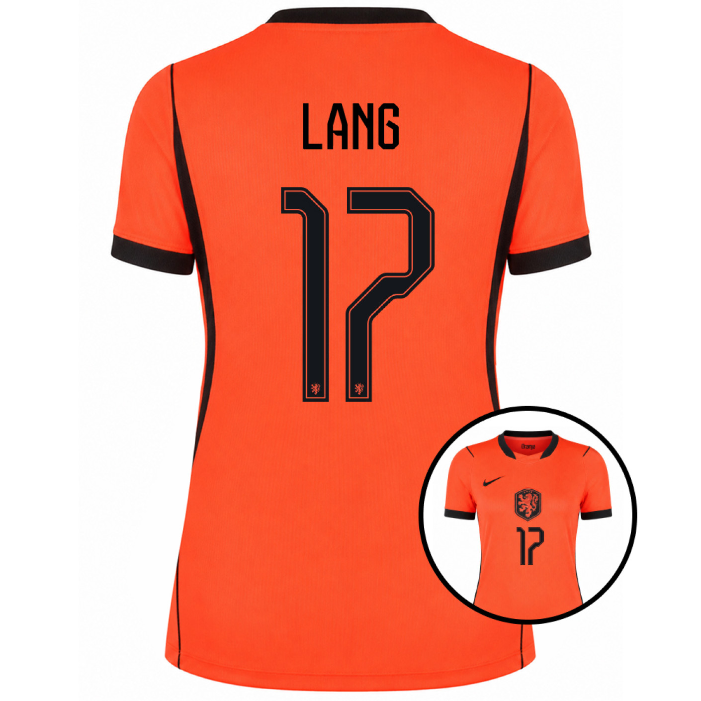 Nike Netherlands Lang 17 Home Shirt 2026-2028 Women