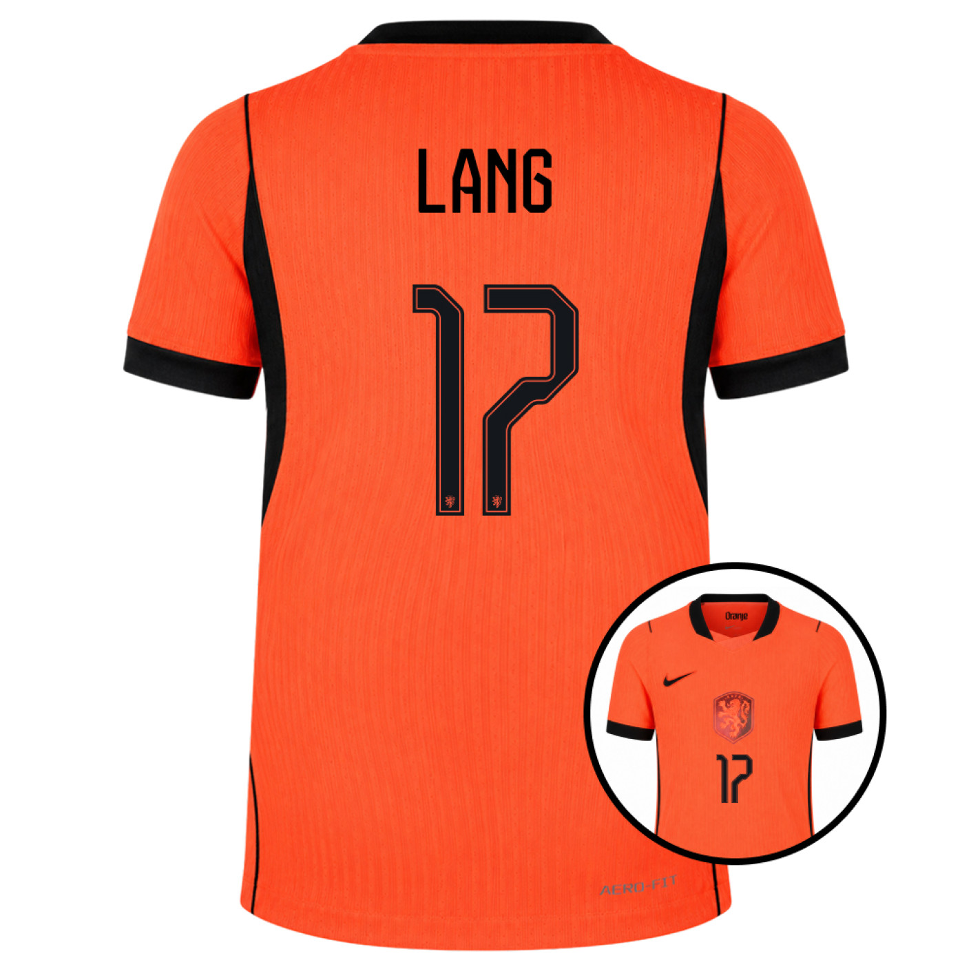 Nike Netherlands Long 17 Authentic Home Shirt 2026-2028 Kids