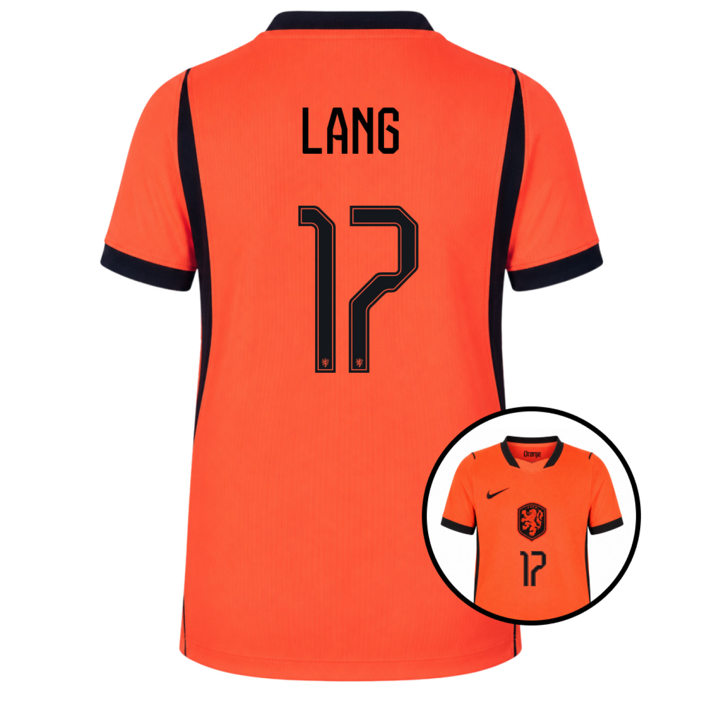 Nike Netherlands Long 17 Home Shirt 2026-2028 Kids