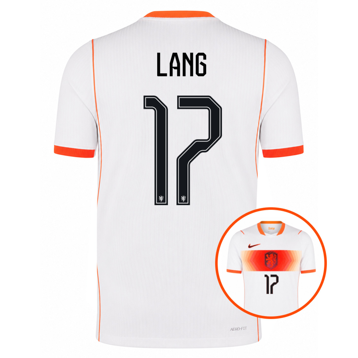 Nike Netherlands Long 17 Away Shirt Authentic 2026-2028