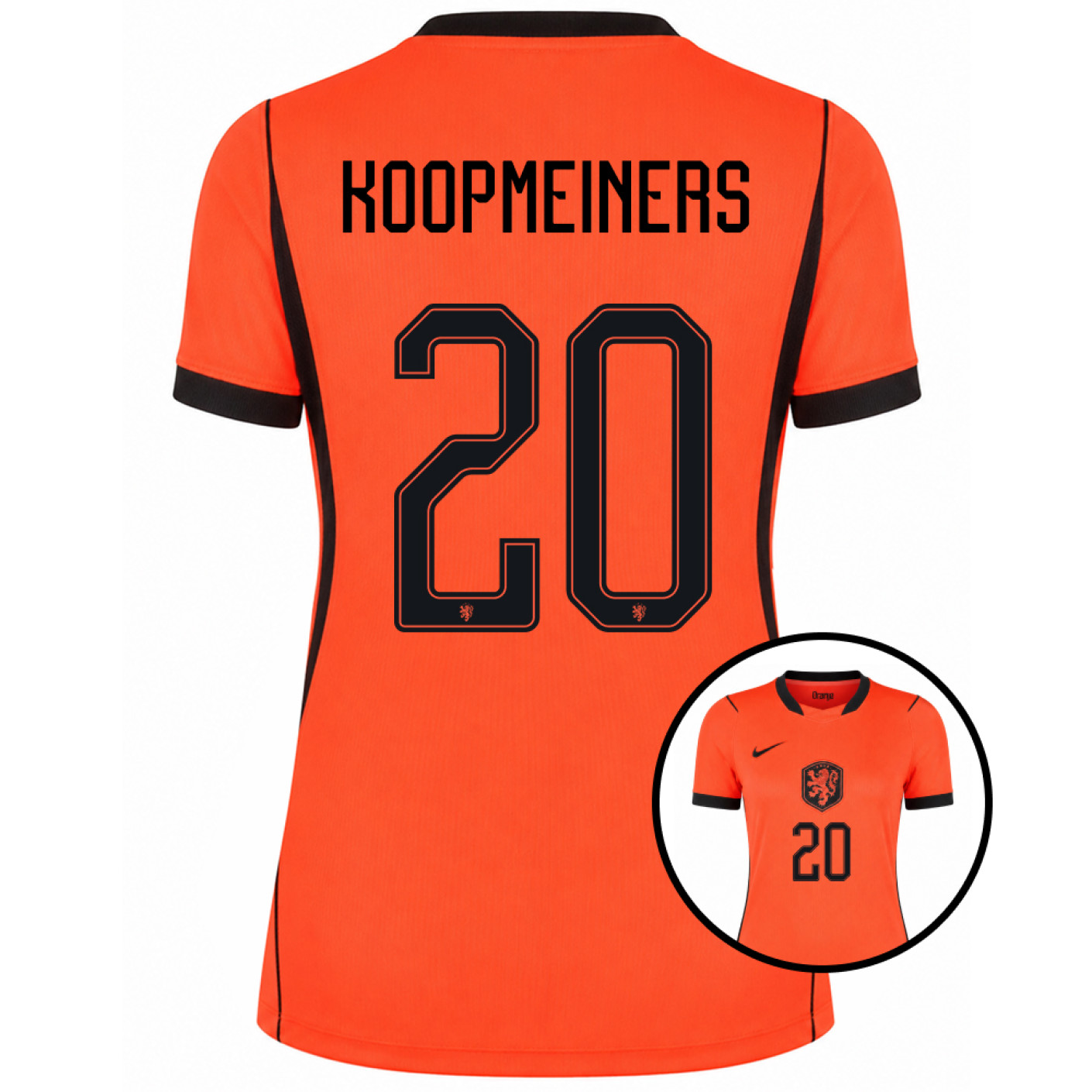 Nike Netherlands Koopmeiners 20 Home Shirt 2026-2028 Women