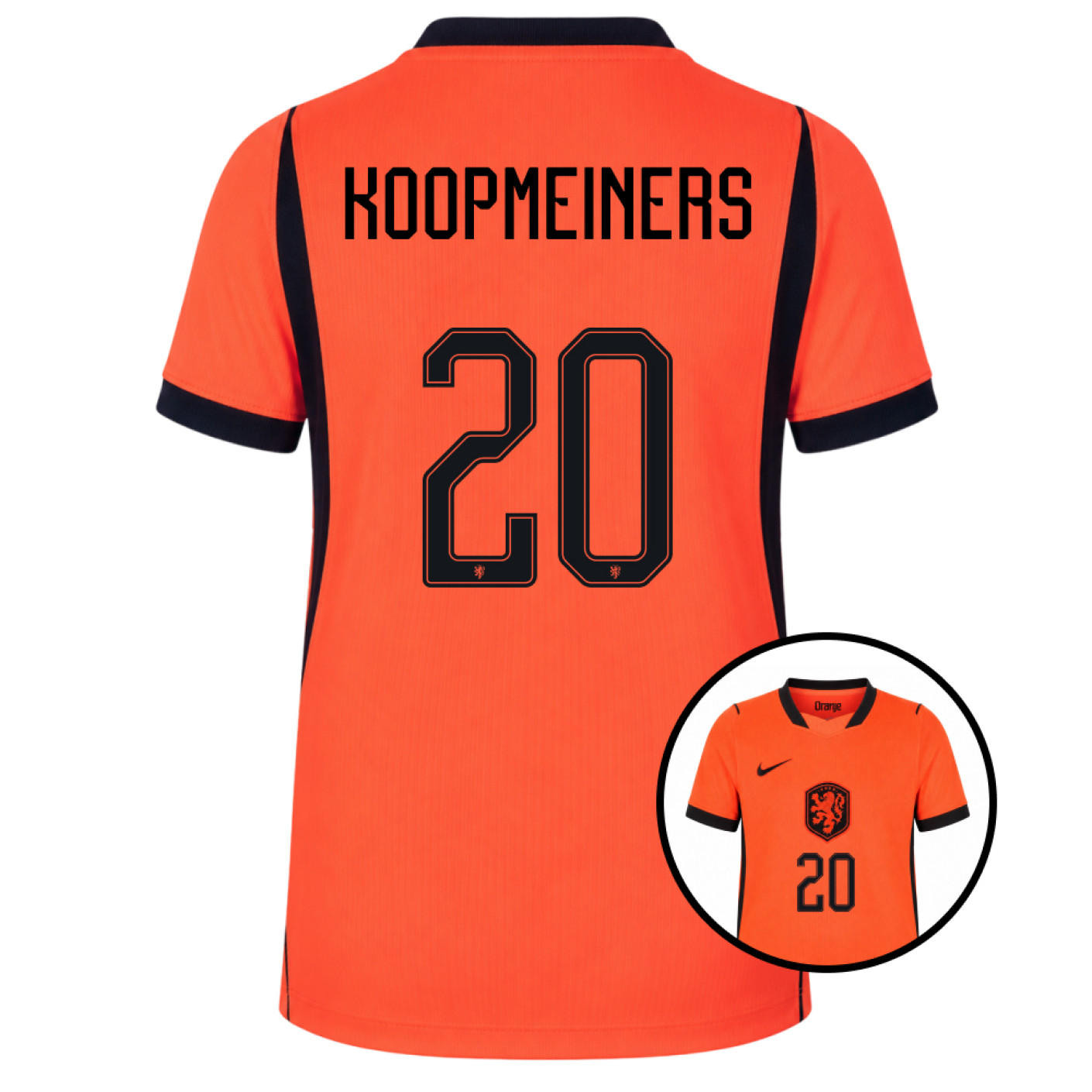 Nike Netherlands Koopmeiners 20 Home Shirt 2026-2028 Kids