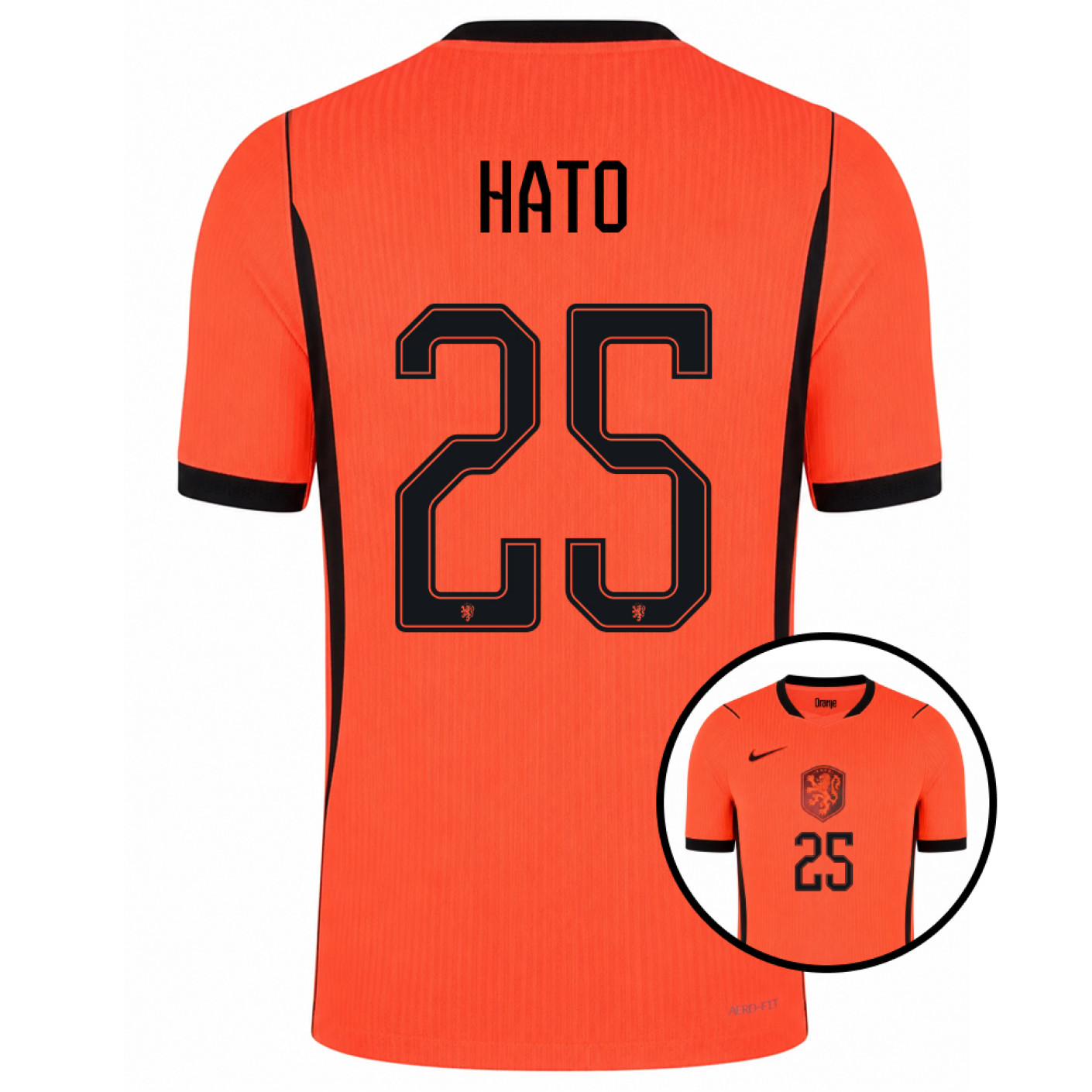Nike Nederland Hato 25 Thuisshirt Authentic 2026-2028