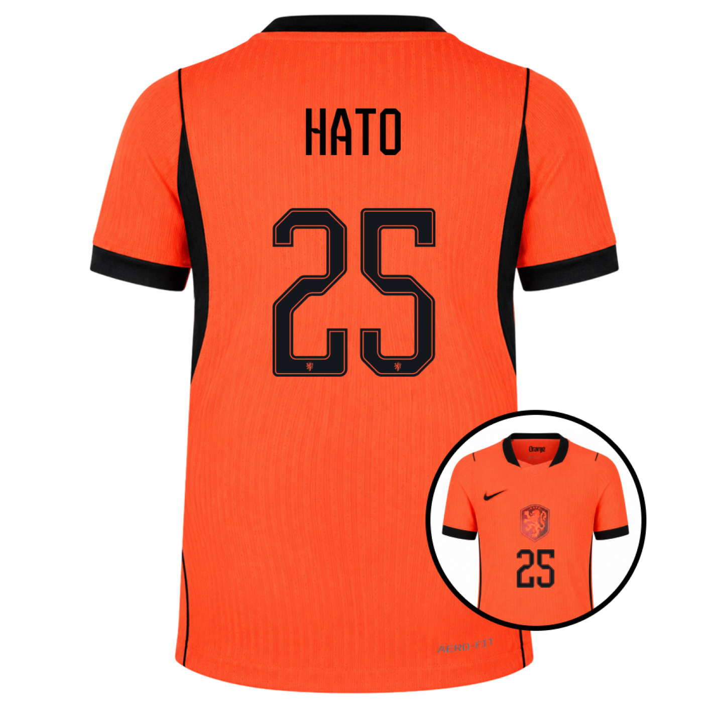 Nike Netherlands Hato 25 Authentic Home Shirt 2026-2028 Kids