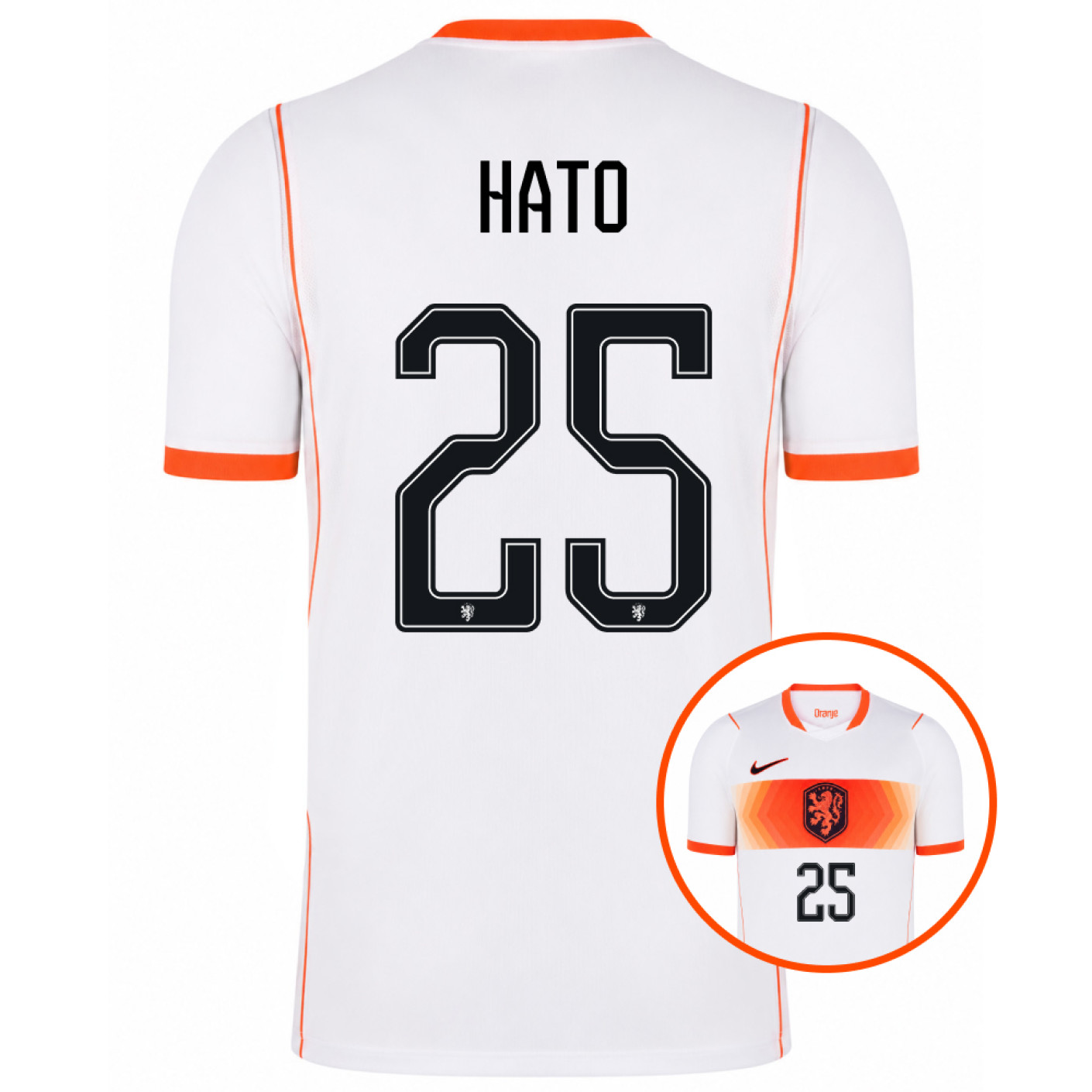 Nike Netherlands Hato 25 Away Shirt 2026-2028